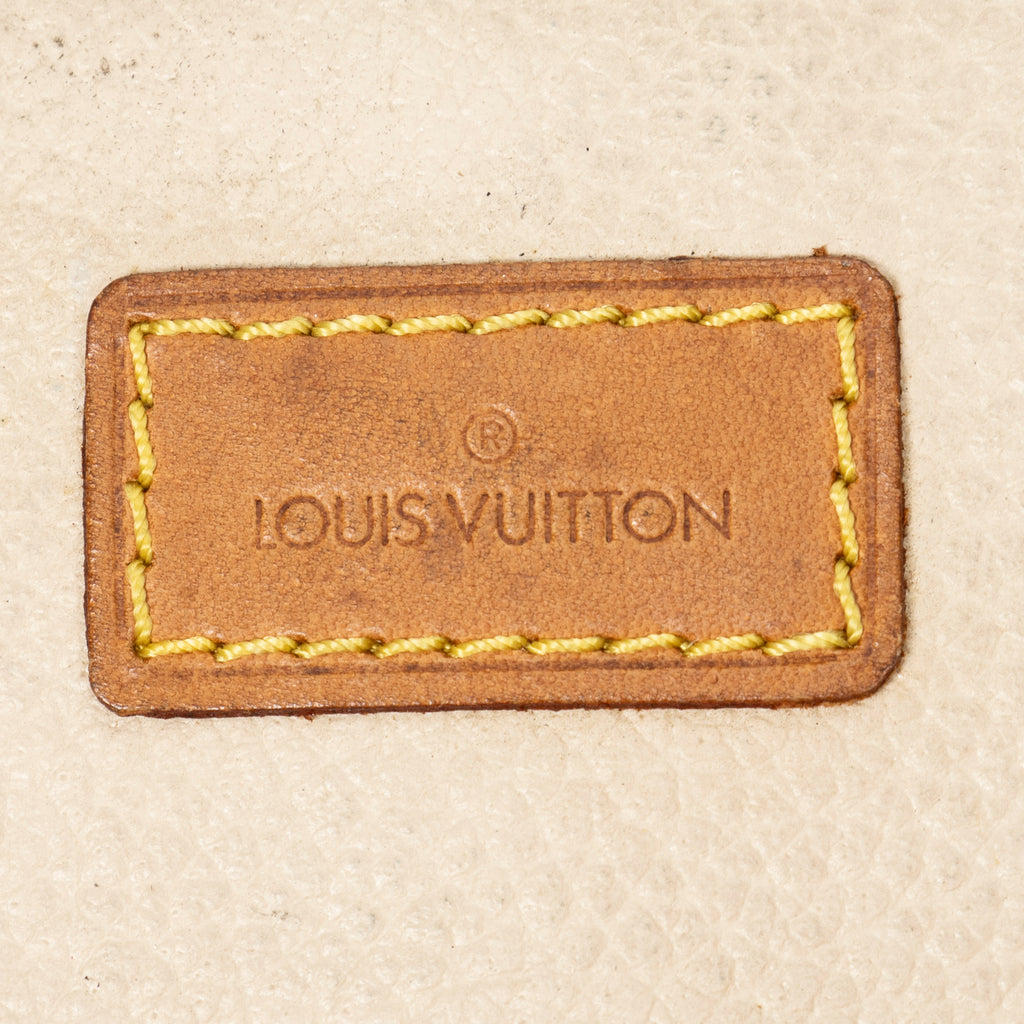 Handbag Sac Plat Brown Monogram Canvas