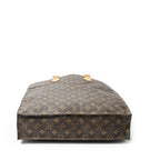 Handbag Sac Plat Brown Monogram Canvas