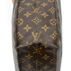 Handbag Sac Plat Brown Monogram Canvas