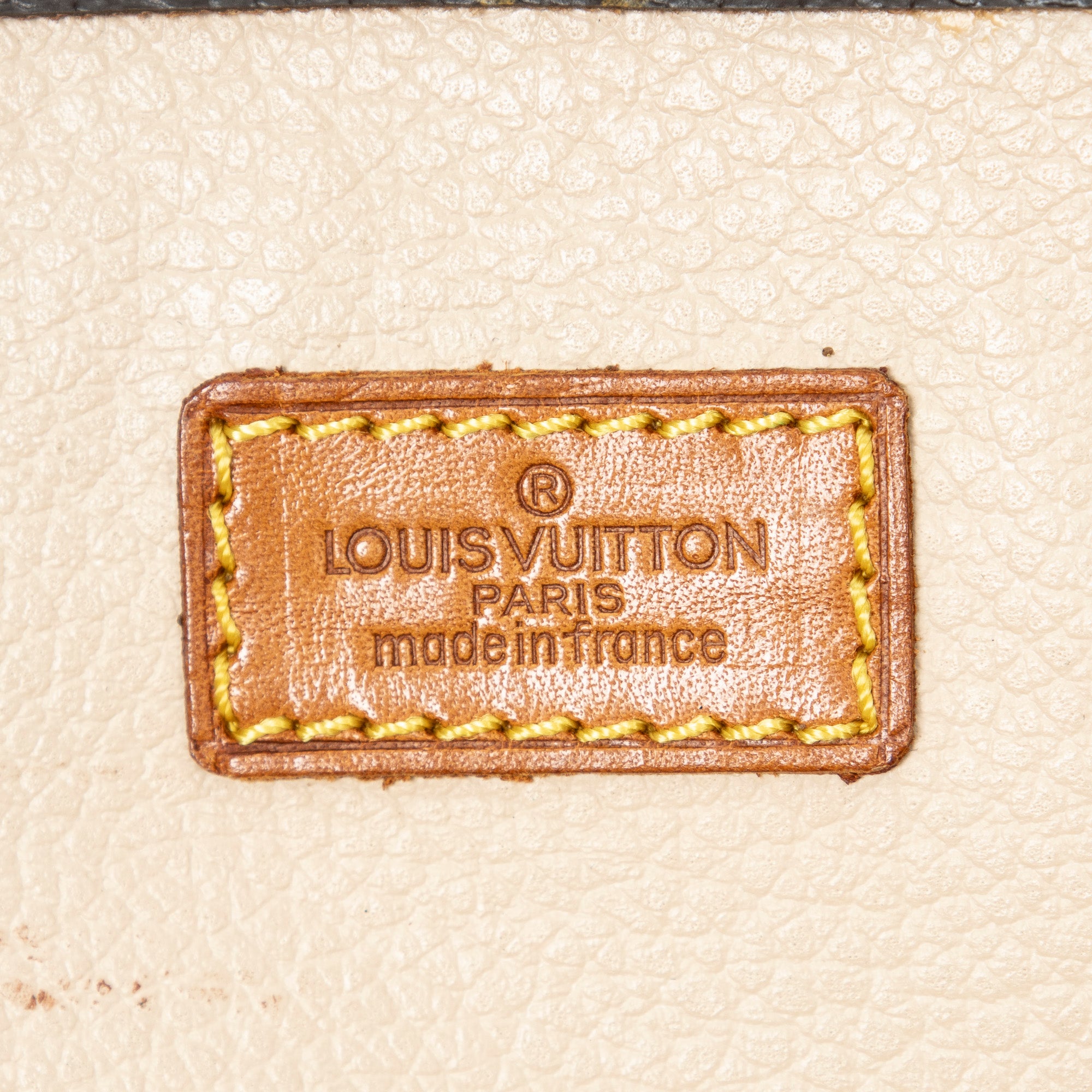 Handbag Sac Plat Brown Monogram Canvas