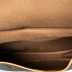 Shoulder Bag Saumur MM Brown Monogram Canvas