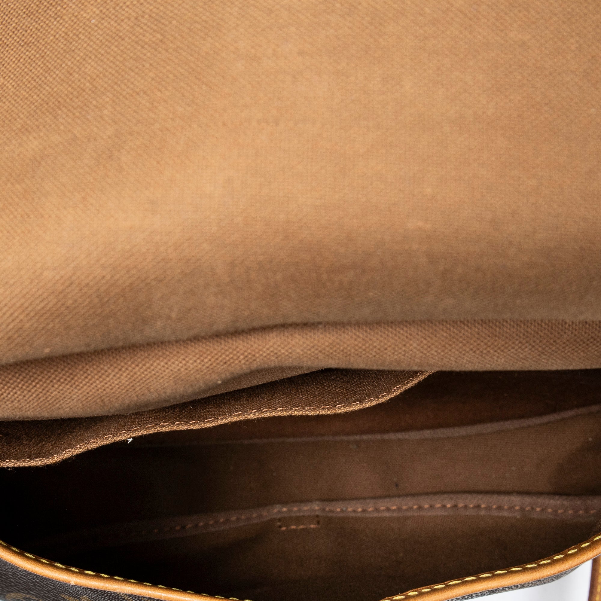 Shoulder Bag Saumur MM Brown Monogram Canvas