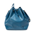 Shoulder Bag Noe PM Blue Epi