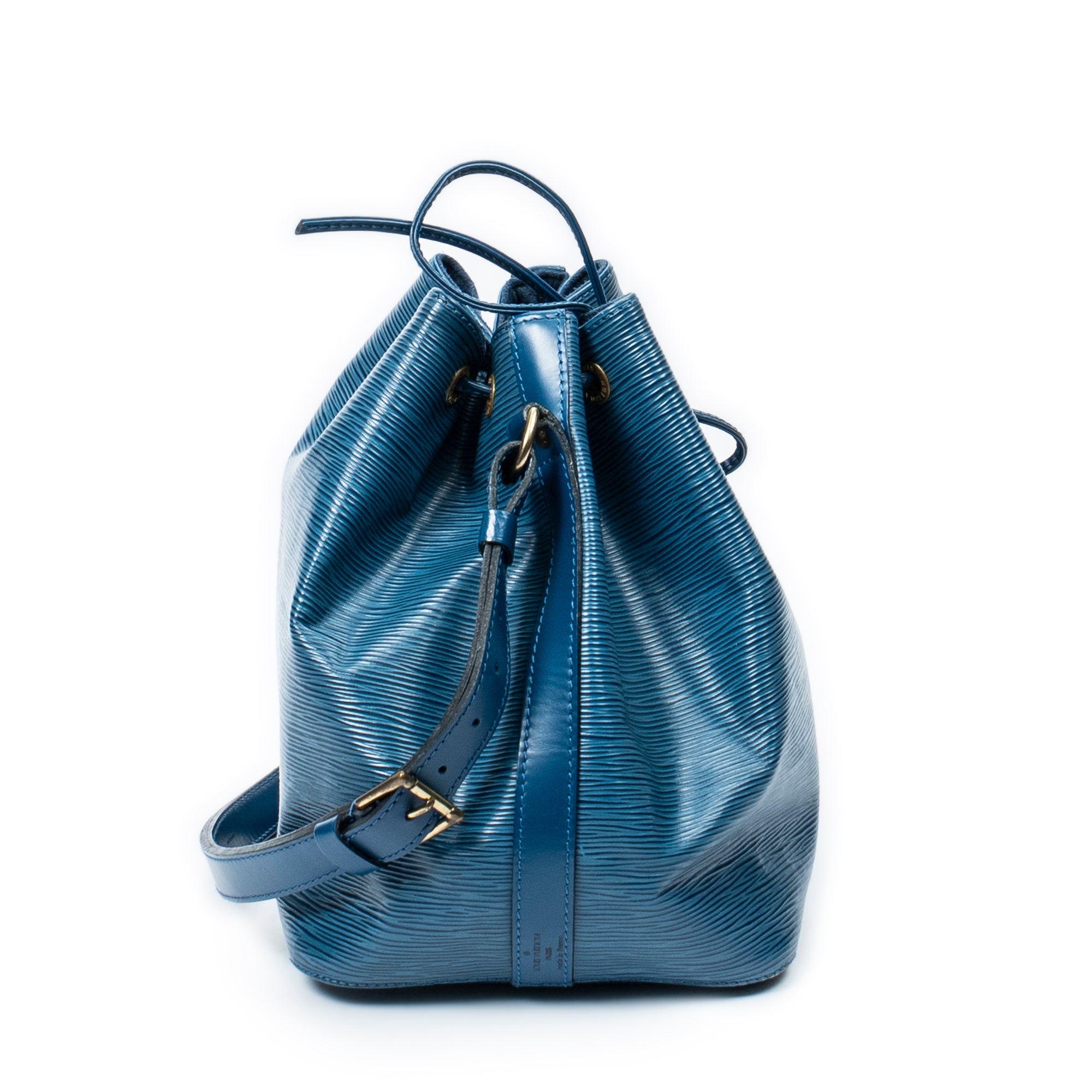Shoulder Bag Noe PM Blue Epi