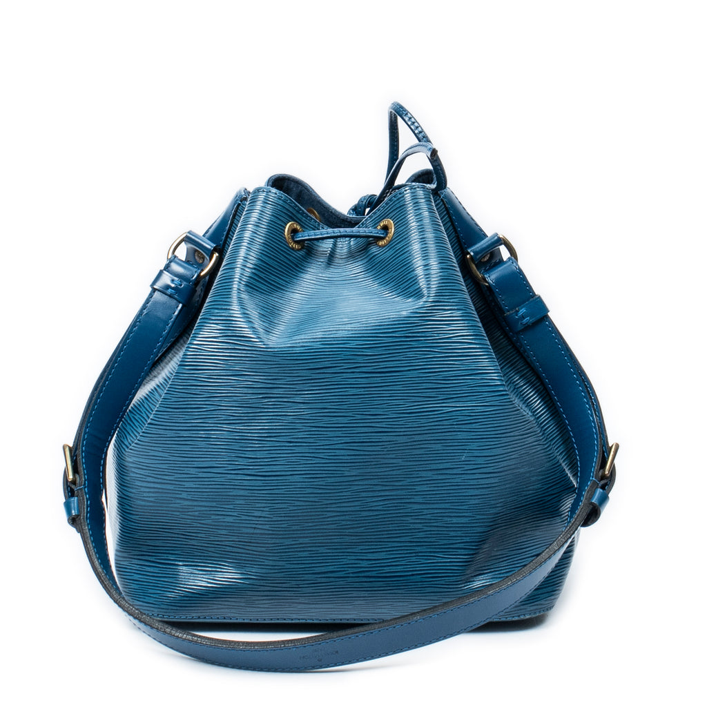 Shoulder Bag Noe PM Blue Epi