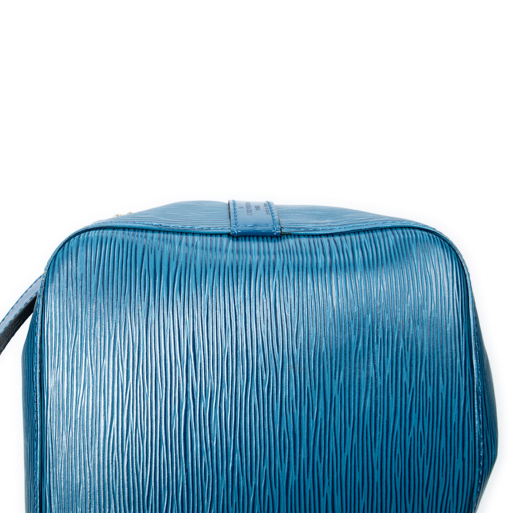 Shoulder Bag Noe PM Blue Epi