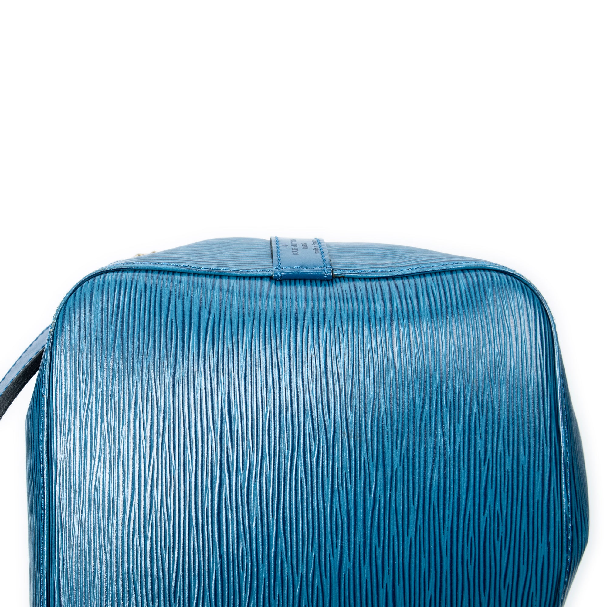 Shoulder Bag Noe PM Blue Epi