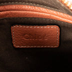 Shoulder Bag Medium Marcie Hobo Peach Grained Calfskin Leather