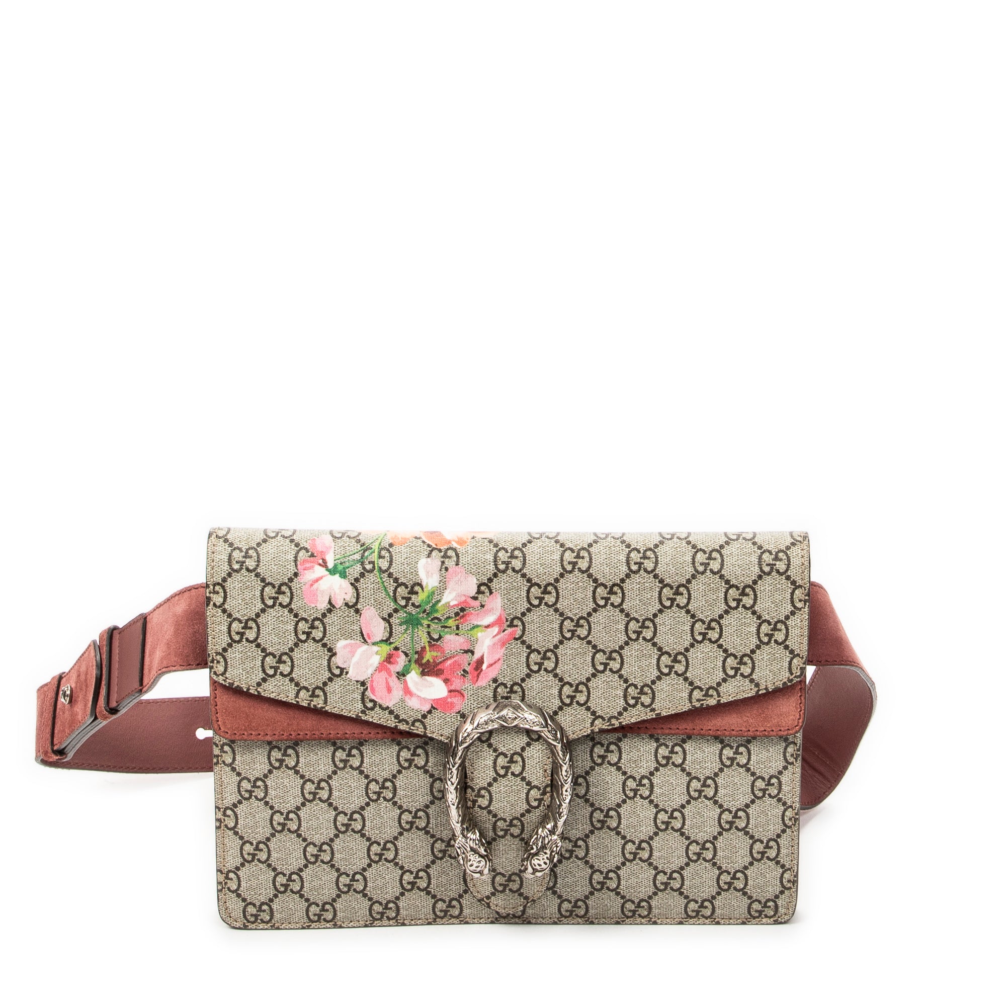 Waist Bag Dionysus Belt Bag Beige Blooms Supreme Coated Canvas