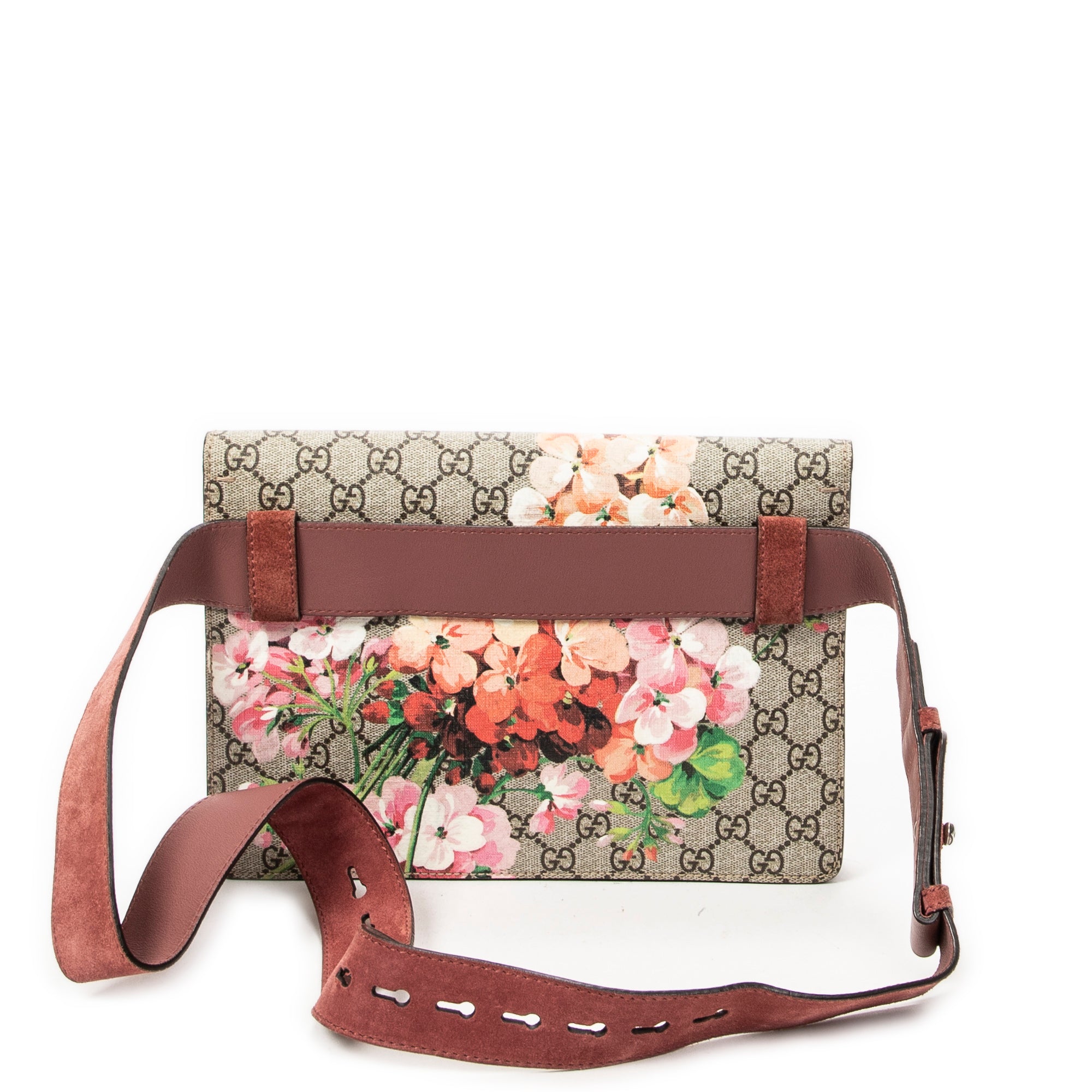 Waist Bag Dionysus Belt Bag Beige Blooms Supreme Coated Canvas