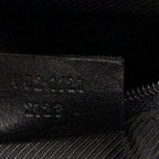 Shoulder Bag Tall Shopping Tote Black Monogrammed Canvas