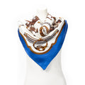 Scarf Scarf Blue 100% Twill Silk
