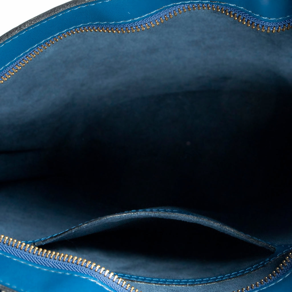 Handbag St-Jacques PM Blue Epi