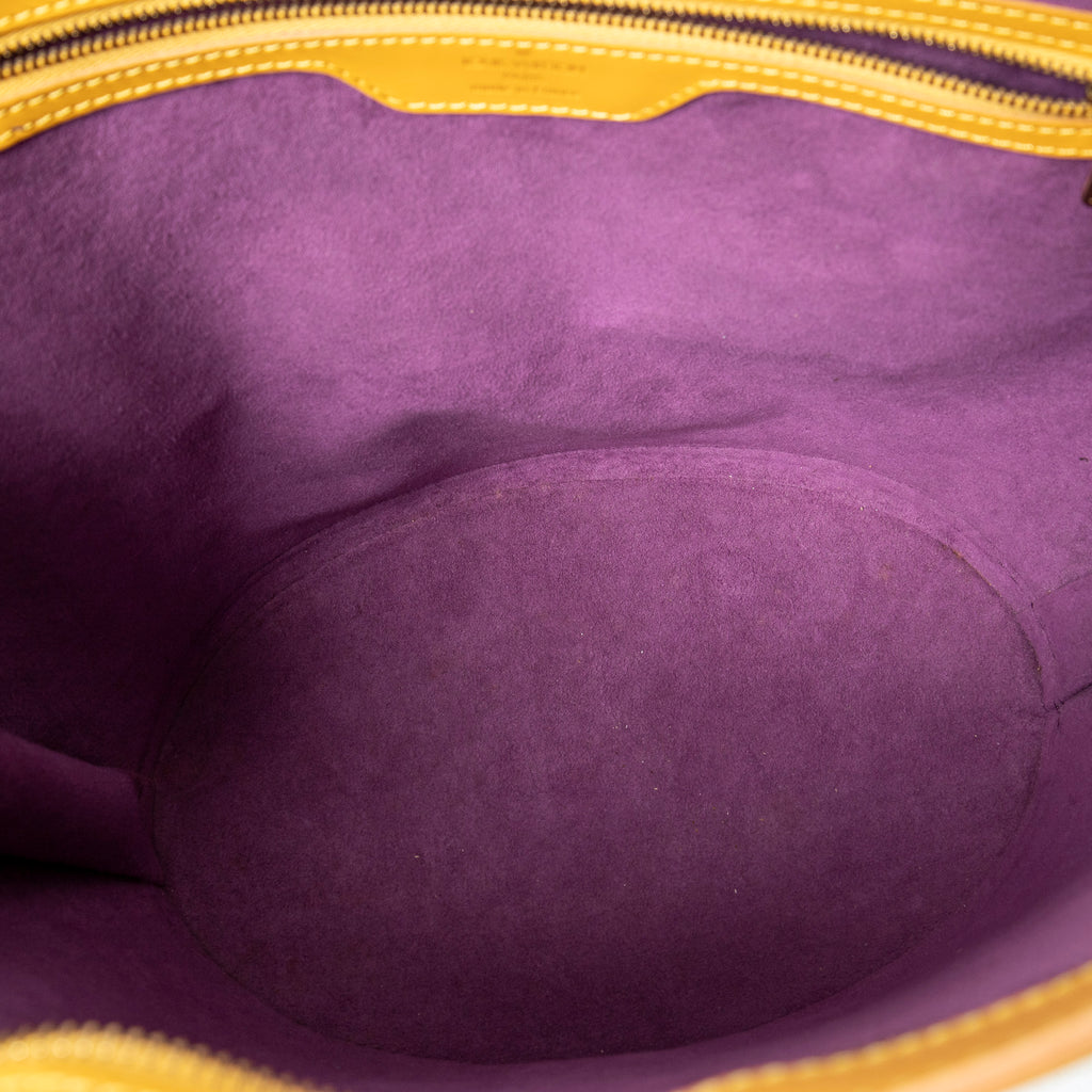 Sac Bandoulière St-Jacques Shopping GM Épi Jaune