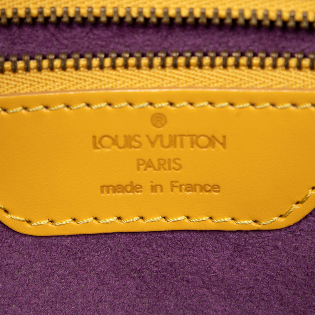 Sac Bandoulière St-Jacques Shopping GM Épi Jaune