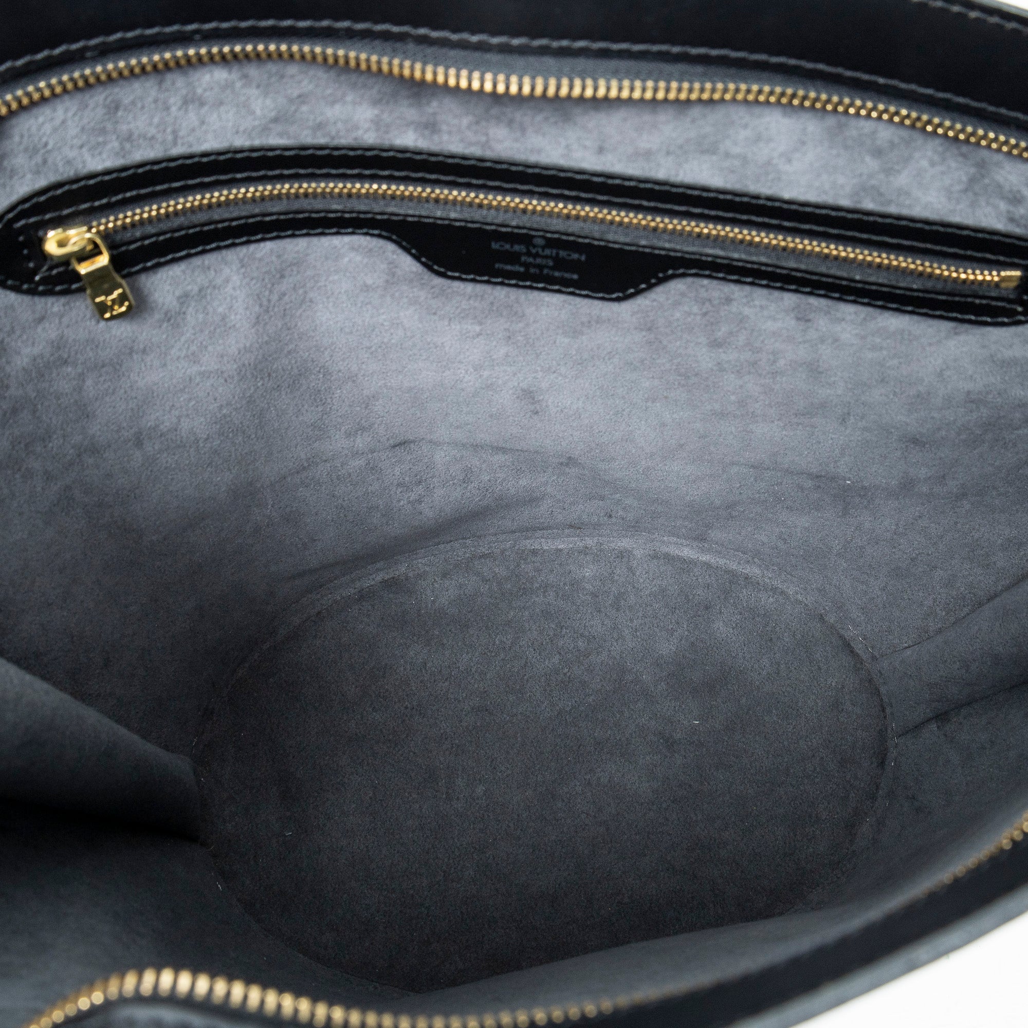 Shoulder Bag St-Jacques Shopping GM Black Epi