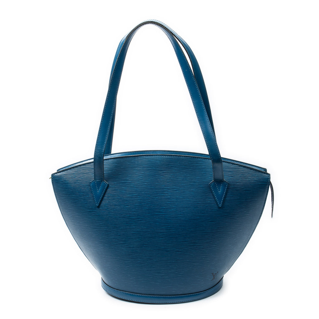 Shoulder Bag St-Jacques Shopping GM Blue Epi