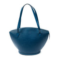 Shoulder Bag St-Jacques Shopping GM Blue Epi