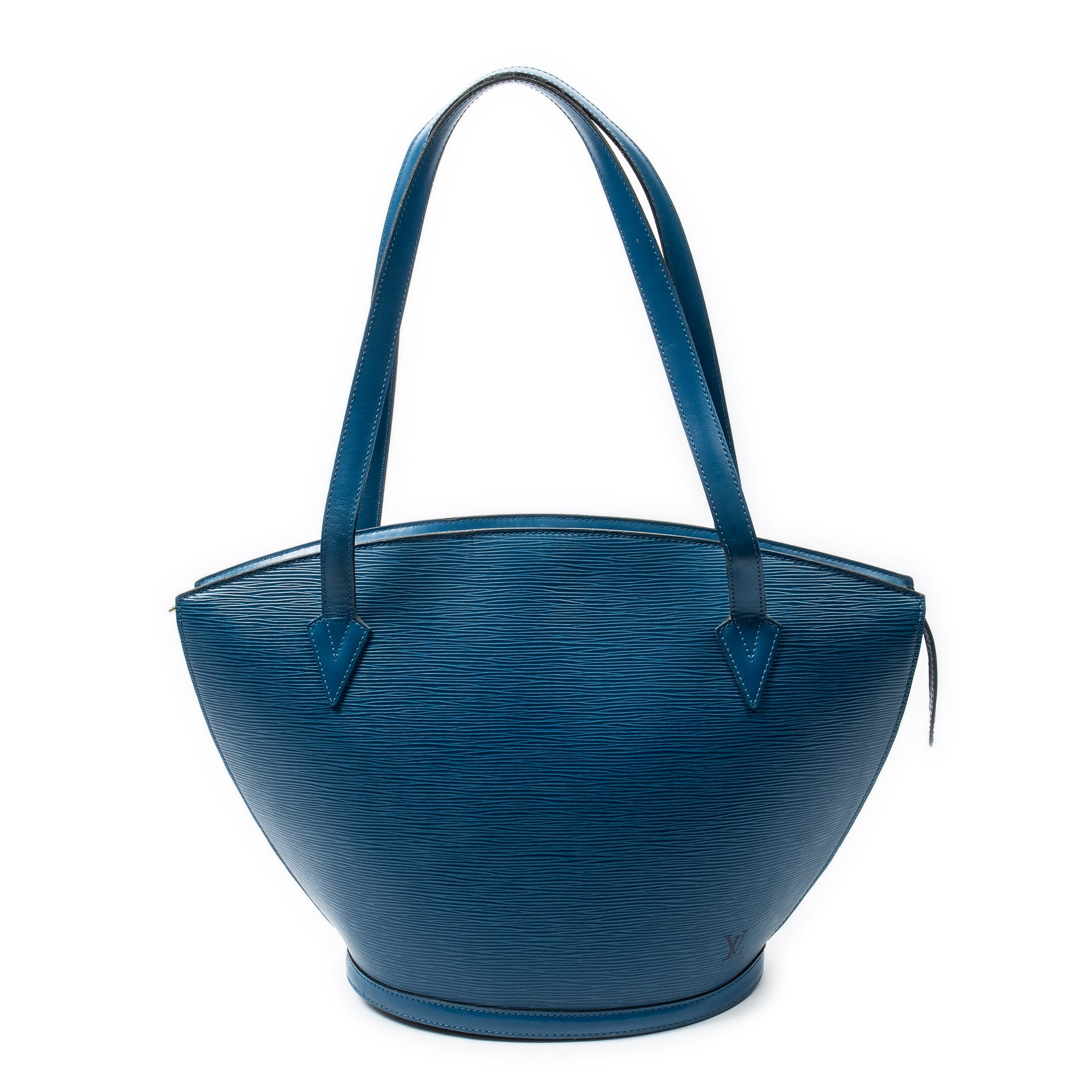 Shoulder Bag St-Jacques Shopping GM Blue Epi