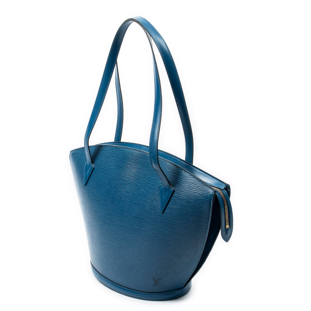 Shoulder Bag St-Jacques Shopping GM Blue Epi