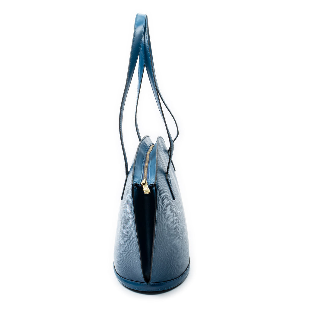 Shoulder Bag St-Jacques Shopping GM Blue Epi