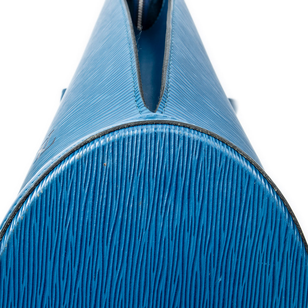 Shoulder Bag St-Jacques Shopping GM Blue Epi