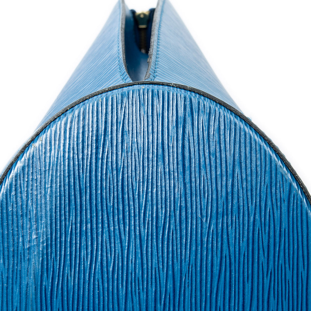 Shoulder Bag St-Jacques Shopping GM Blue Epi