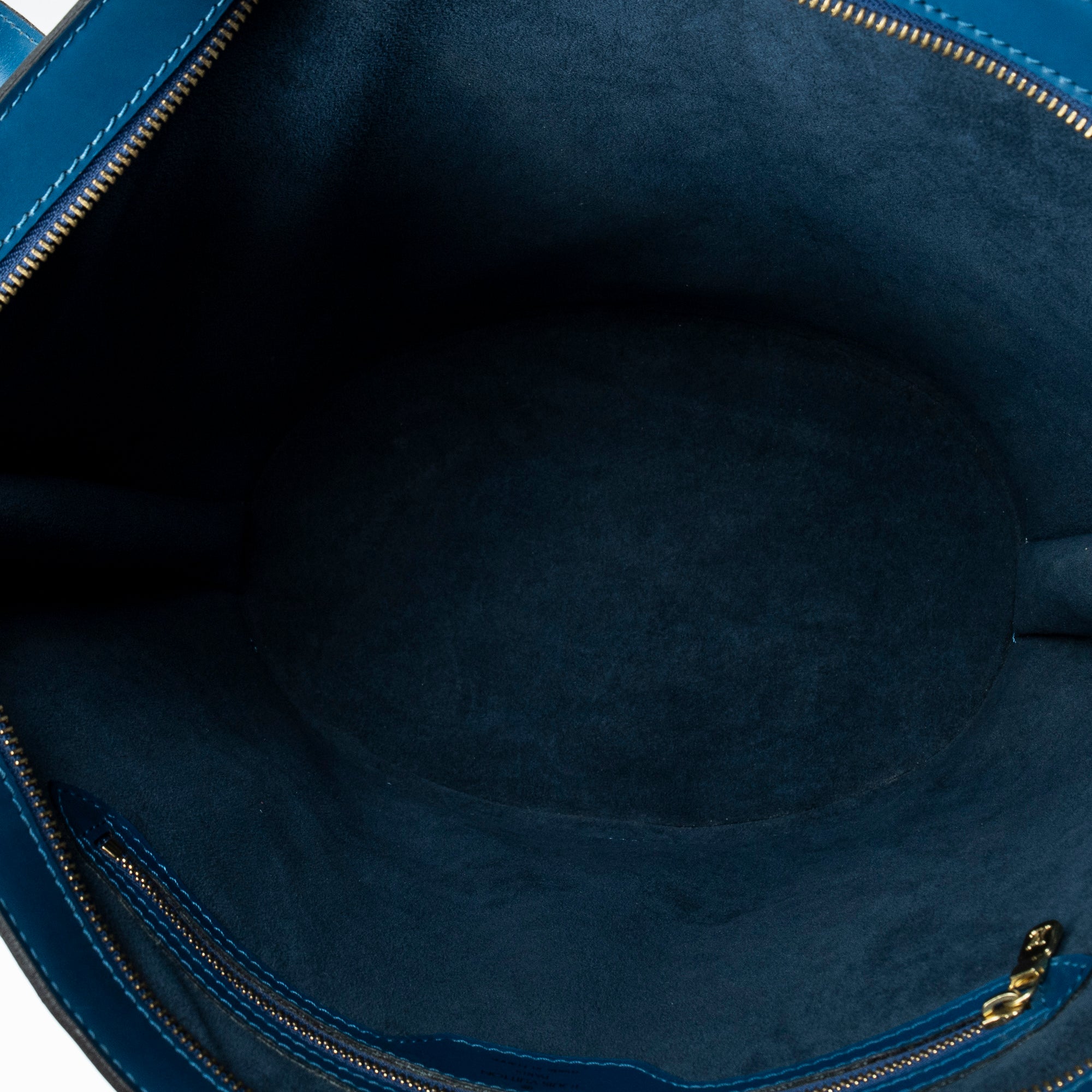 Shoulder Bag St-Jacques Shopping GM Blue Epi