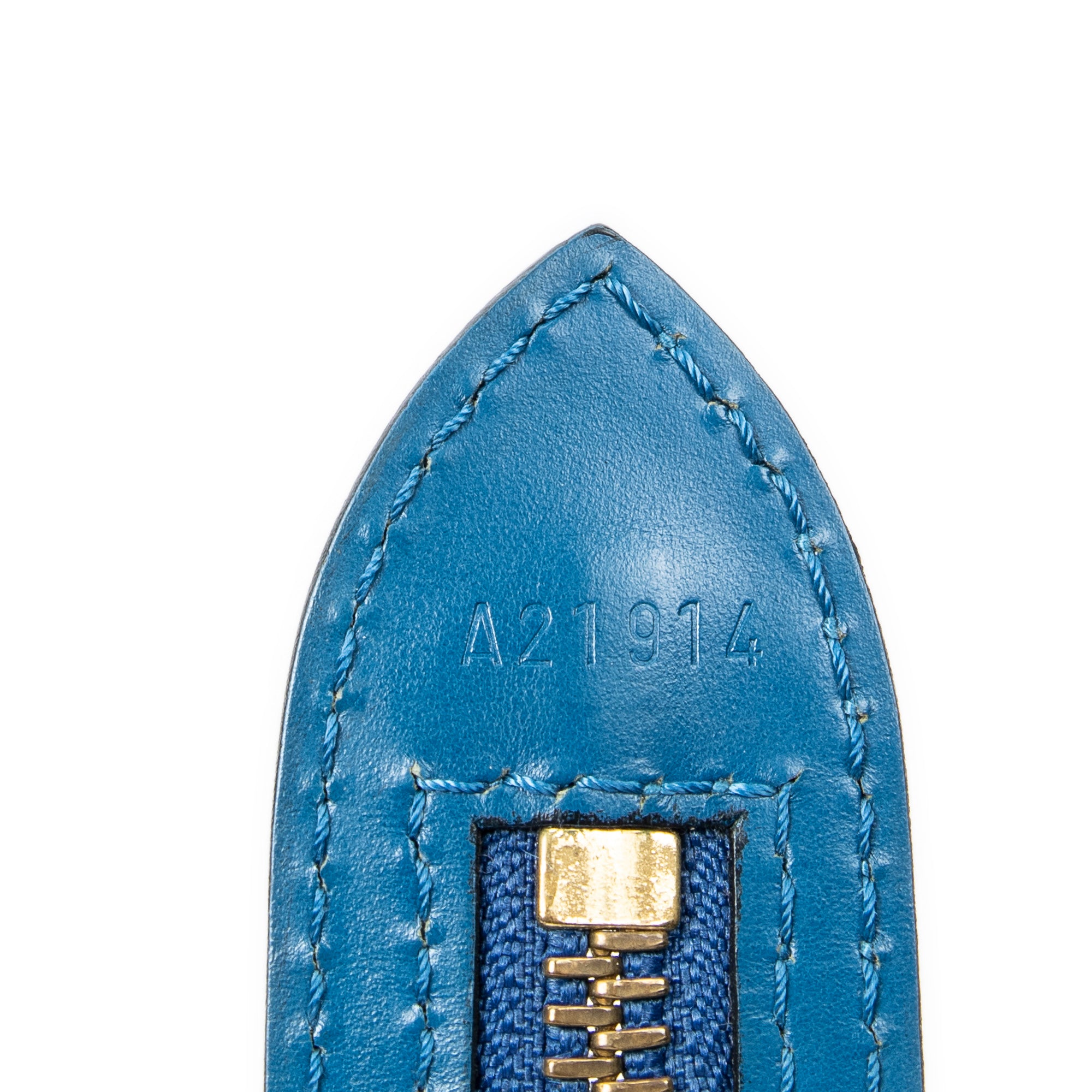 Shoulder Bag St-Jacques Shopping GM Blue Epi