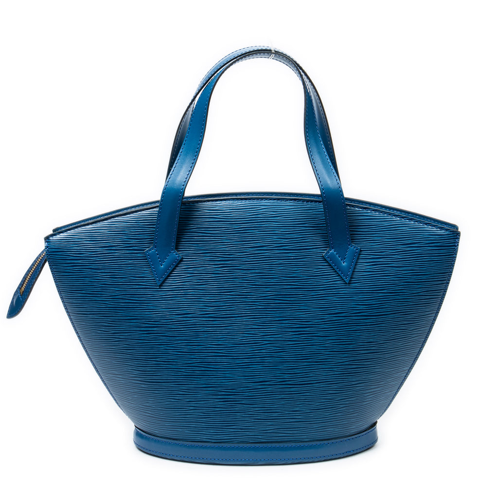 Handbag St-Jacques PM Blue Epi