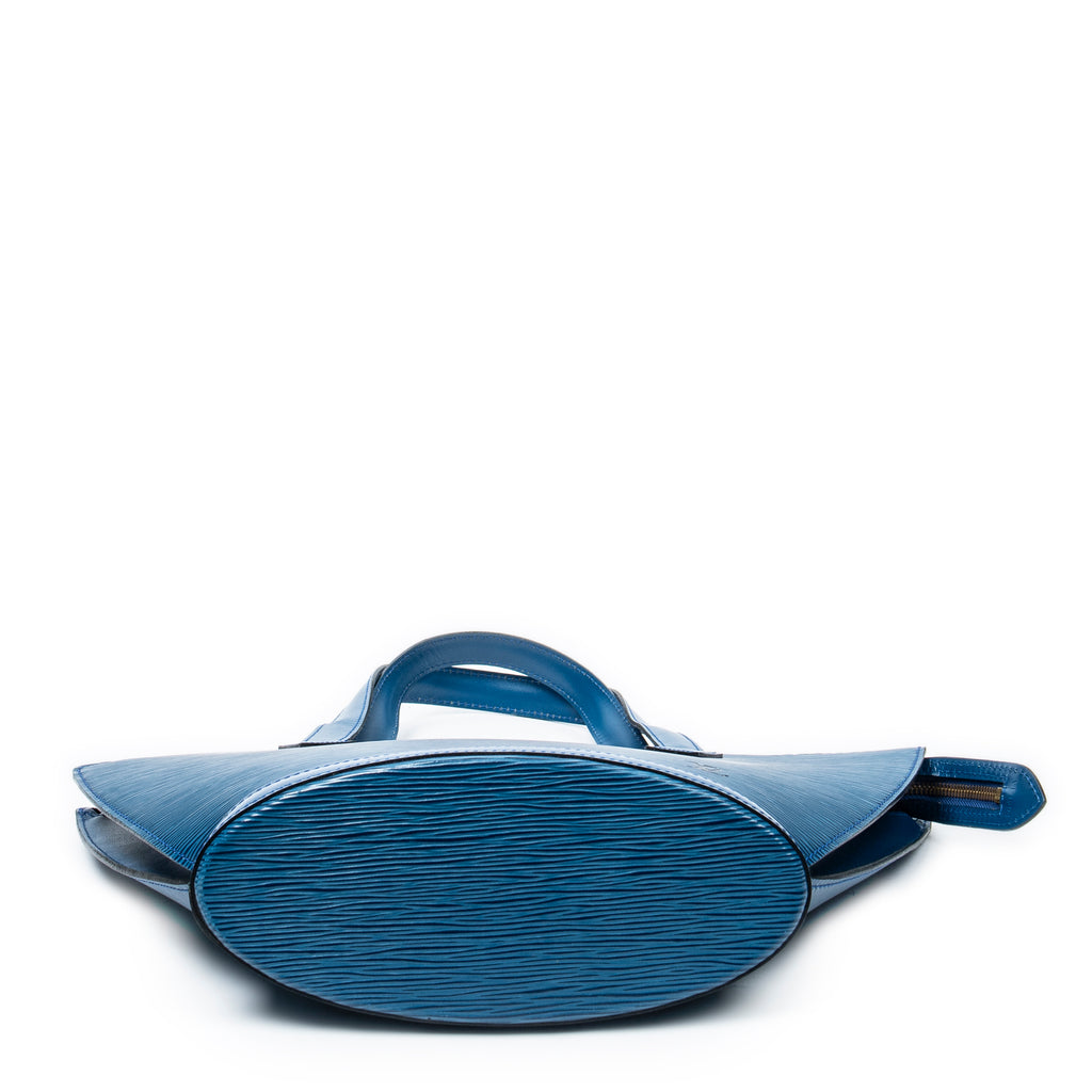 Handbag St-Jacques PM Blue Epi