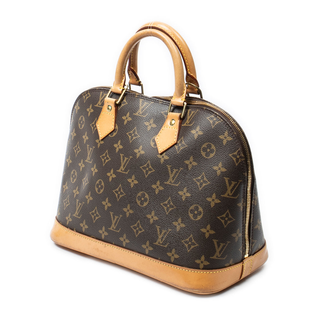 Shoulder Bag Alma PM Brown Monogram Canvas
