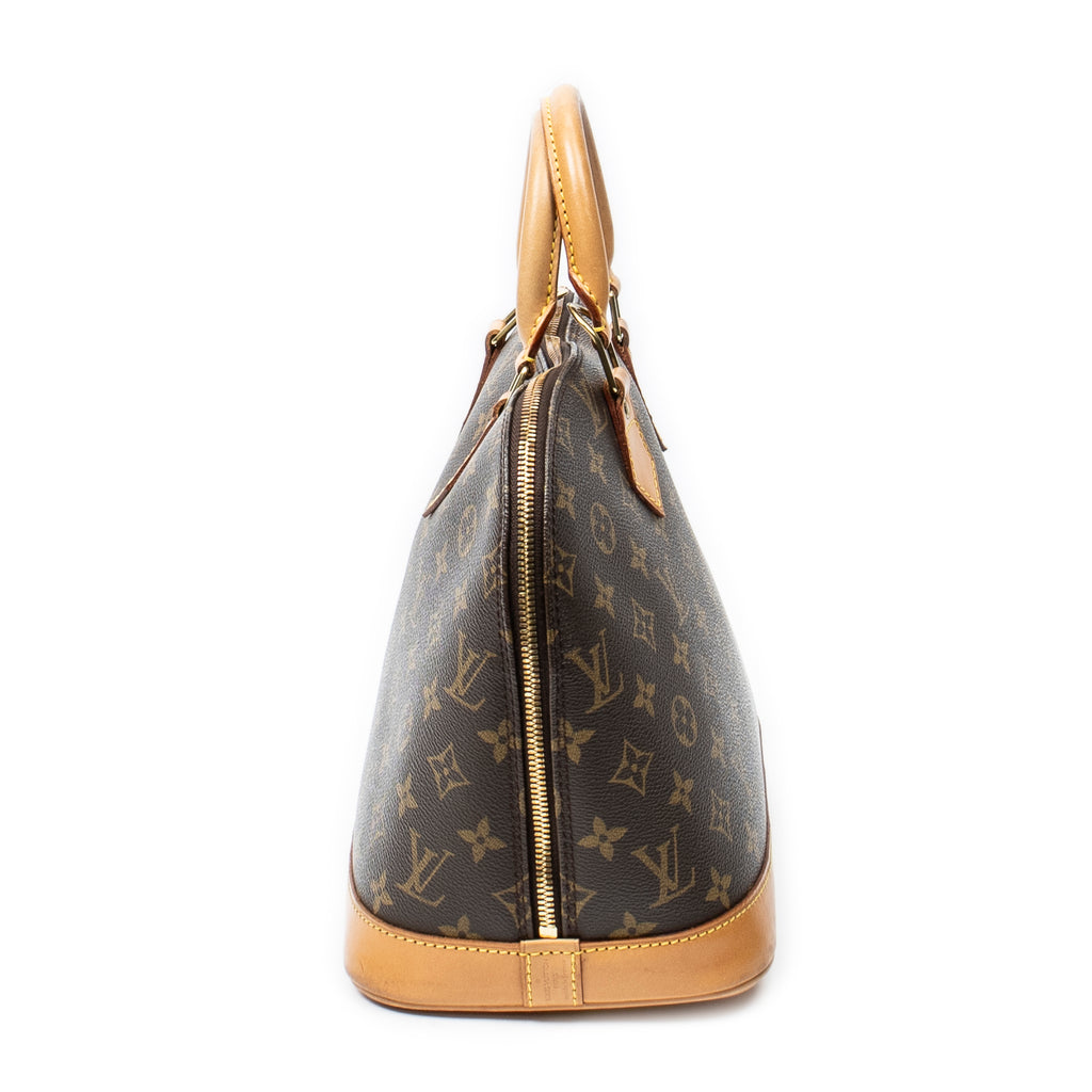 Shoulder Bag Alma PM Brown Monogram Canvas