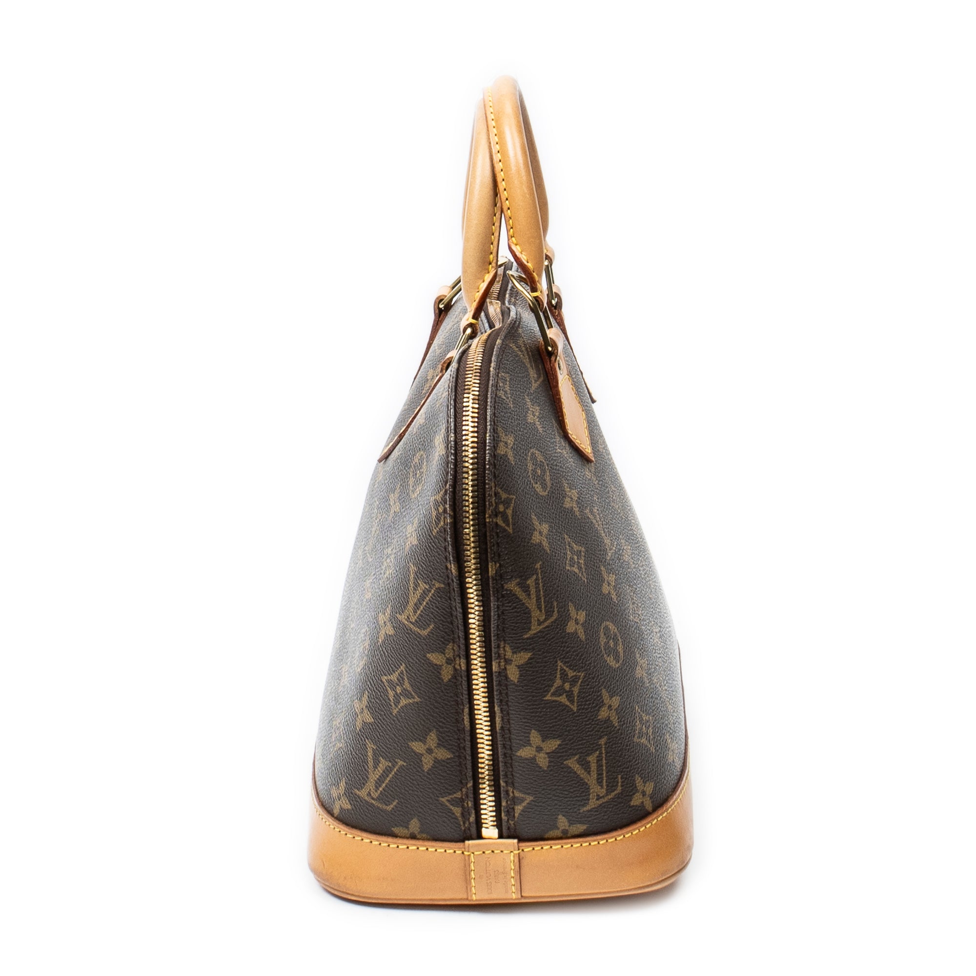 Shoulder Bag Alma PM Brown Monogram Canvas