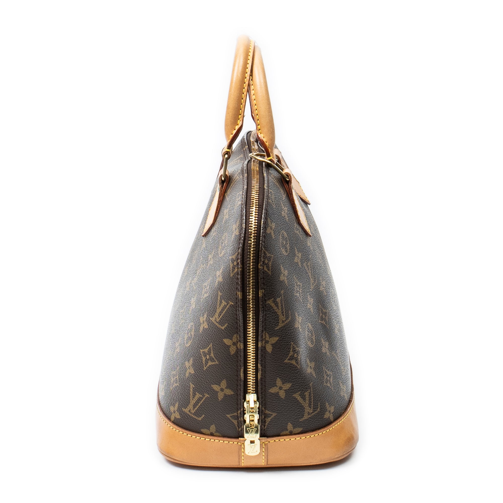 Shoulder Bag Alma PM Brown Monogram Canvas