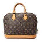 Shoulder Bag Alma PM Brown Monogram Canvas