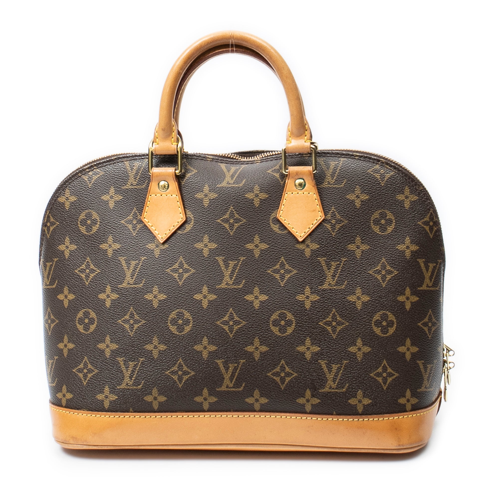 Shoulder Bag Alma PM Brown Monogram Canvas