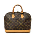 Handbag Alma PM Brown Monogram Canvas