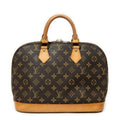 Handbag Alma PM Brown Monogram Canvas
