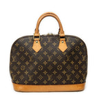 Handbag Alma PM Brown Monogram Canvas