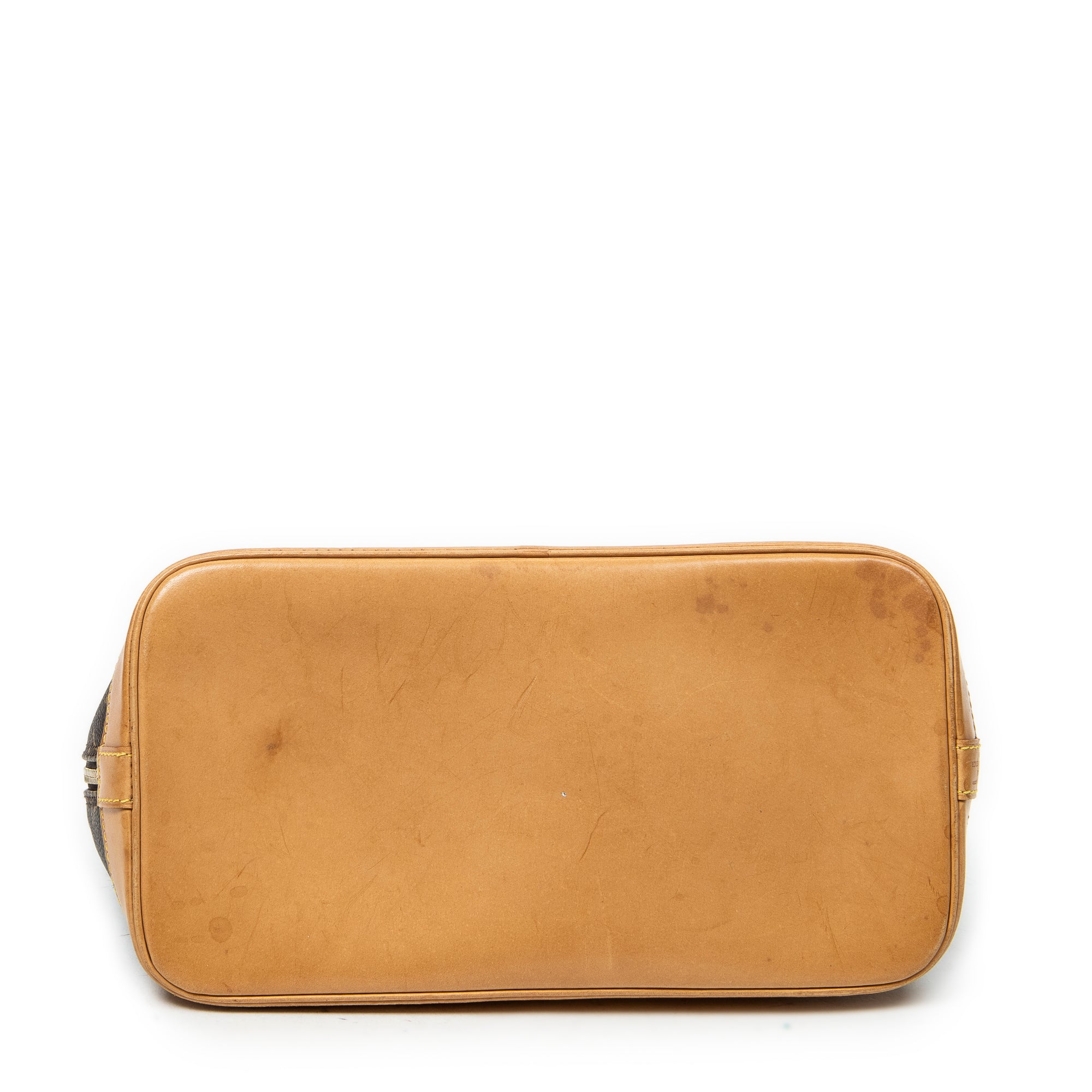 Handbag Alma PM Brown Monogram Canvas