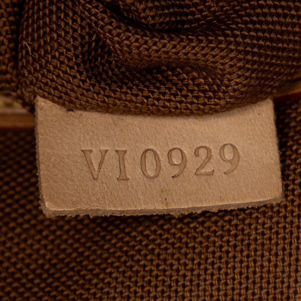 Handbag Alma PM Brown Monogram Canvas