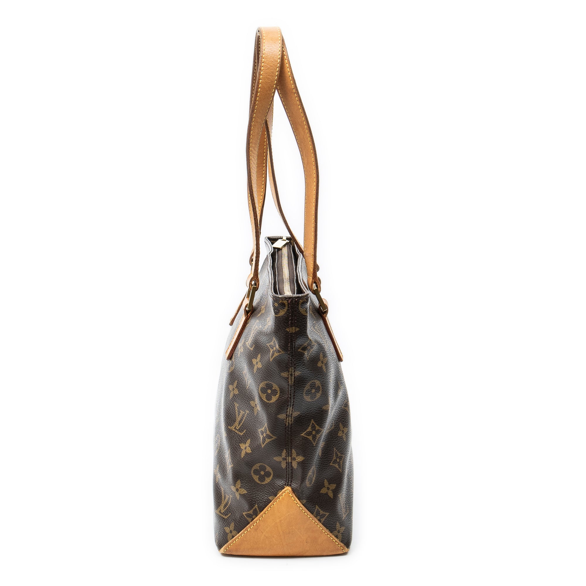 Shoulder Bag Cabas Piano Brown Monogram Canvas