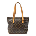 Shoulder Bag Cabas Piano Brown Monogram Canvas