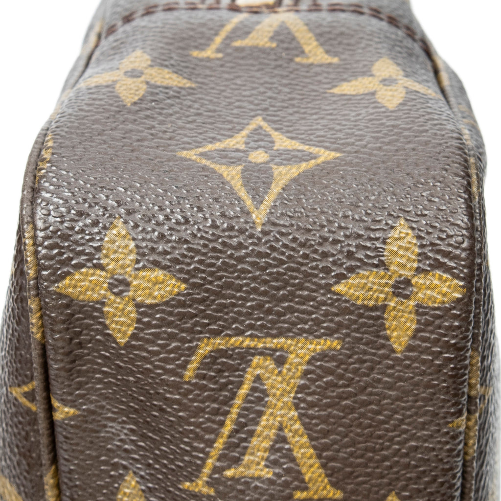 Pouch Toiletry Pouch PM Brown Monogram Canvas