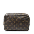 Pouch Toiletry Pouch PM Brown Monogram Canvas