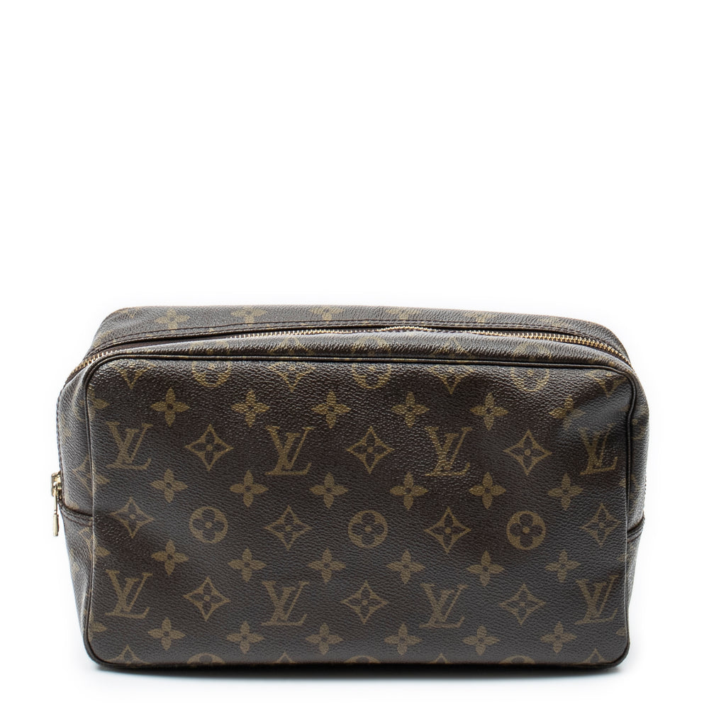 Pouch Toiletry Pouch GM Brown Monogram Canvas