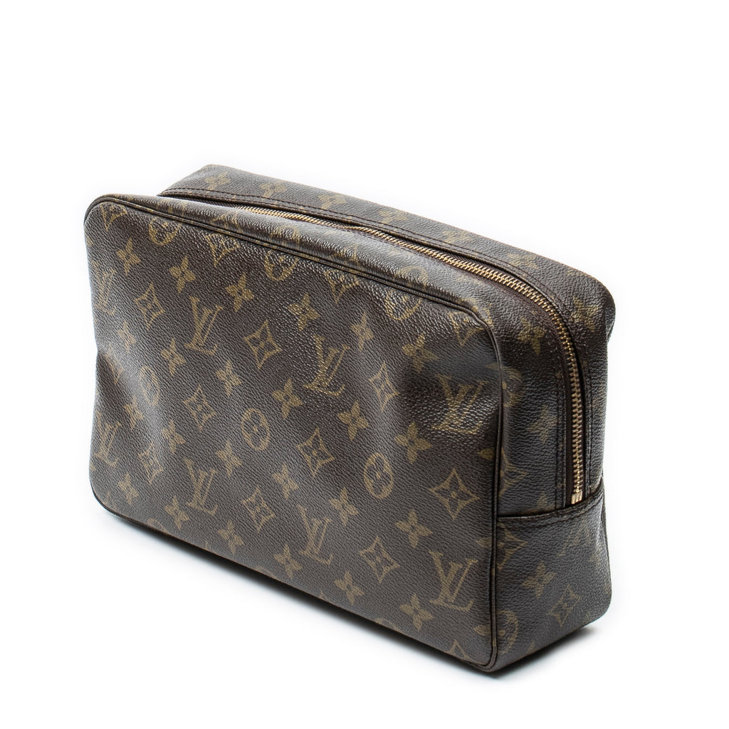 Pouch Toiletry Pouch GM Brown Monogram Canvas