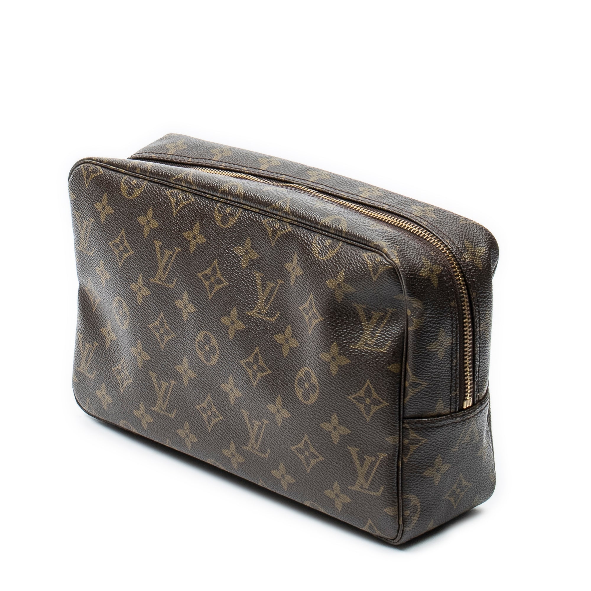 Pouch Toiletry Pouch GM Brown Monogram Canvas