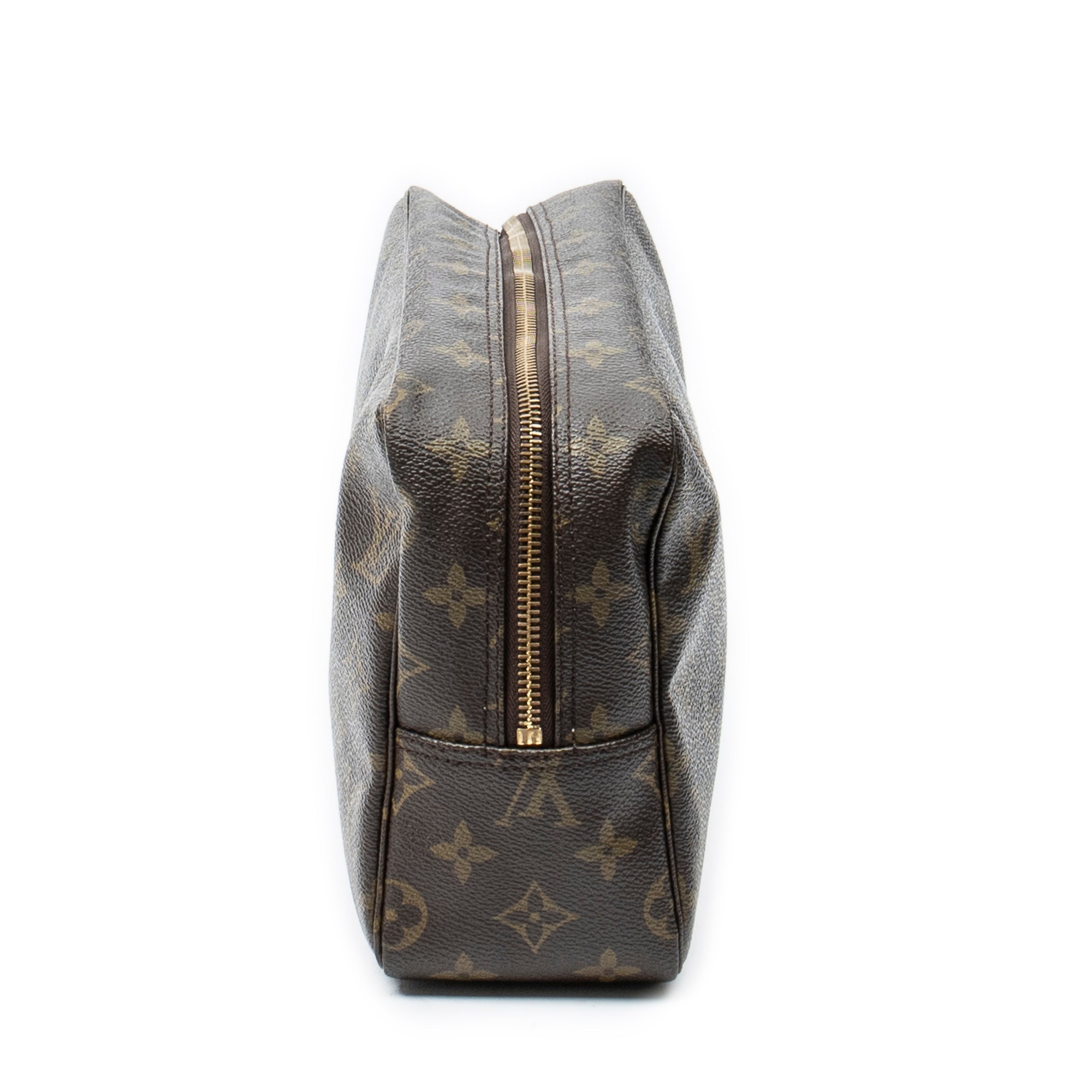 Pouch Toiletry Pouch GM Brown Monogram Canvas